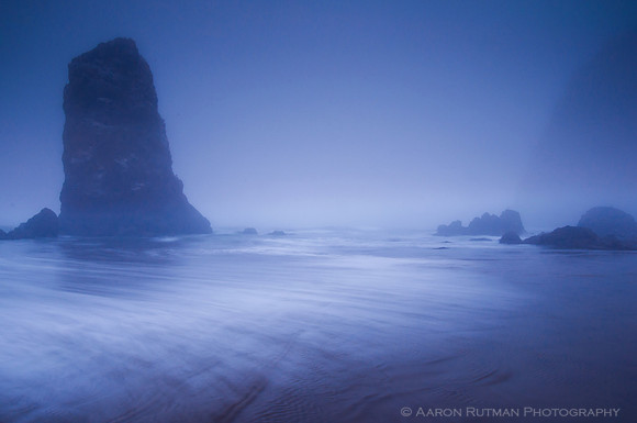 Aaron Rutman Photography: Saltwater &emdash; Fog, Cannon Beach, OR