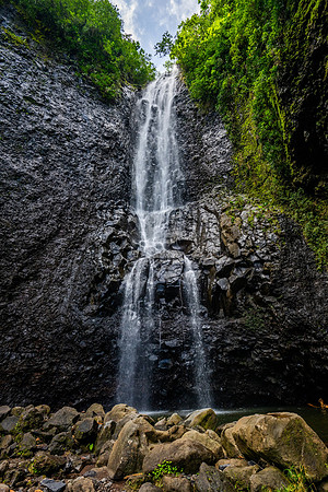 Maruavana’a waterfall:
