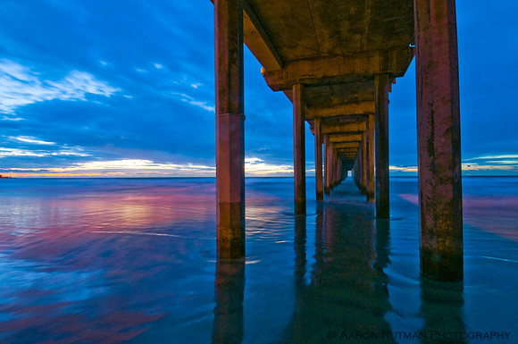 Scripps Pier Blue