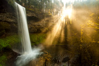 Godrays at South Falls