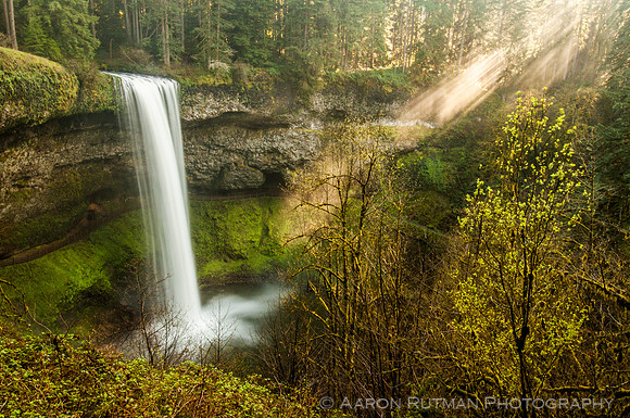 Godrays at South Falls