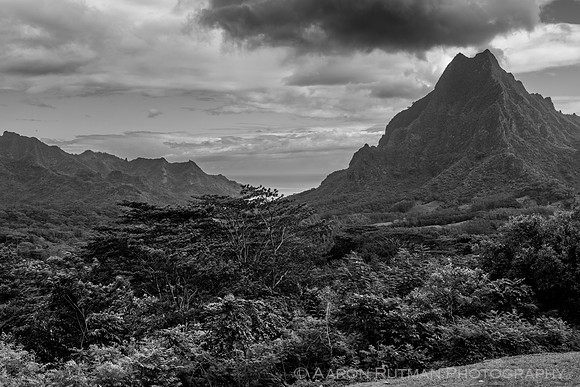 Mount Rotui from Belvedere Lookout, Moorea