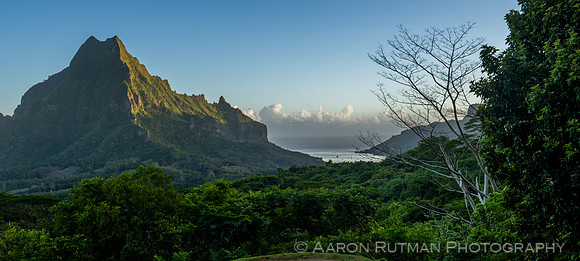 Mount Rotui from Belvedere Lookout, Moorea