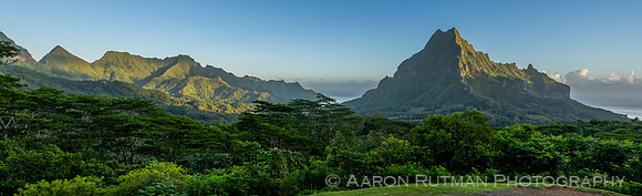 Mount Rotui from Belvedere Lookout, Moorea