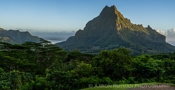 Mount Rotui from Belvedere Lookout, Moorea