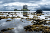 Castle Stalker on Loch Laich, County Argyll, Scotland