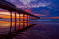 From North of Scripps Pier