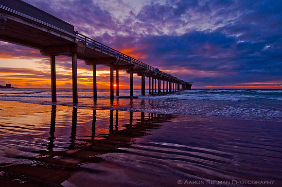 From North of Scripps Pier