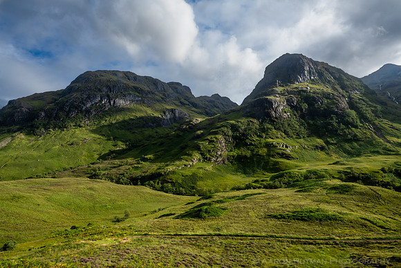 The Three Sisters of Glencoe, Scotland