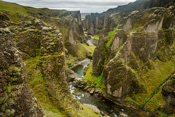 Fjaðrárgljúfur Canyon, South-Iceland