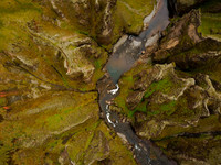 Fjaðrárgljúfur Canyon, South-Iceland