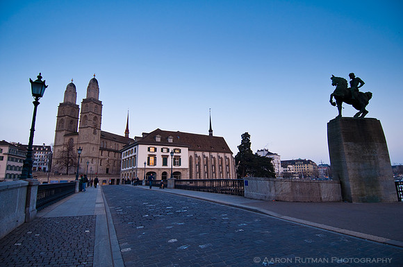 Grossmünster und der burgermeister