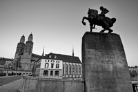 Grossmünster und der burgermeister