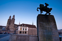 Grossmünster und der burgermeister