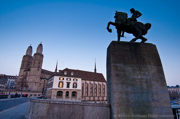 Grossmünster und der burgermeister
