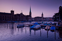 Dusk, Zürich, Schweiz