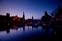 Dusk, Zürich, Schweiz