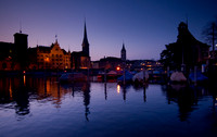 Dusk, Zürich, Schweiz