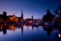 Dusk, Zürich, Schweiz