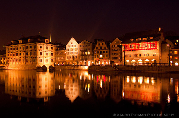 Zürich, Schweiz, night