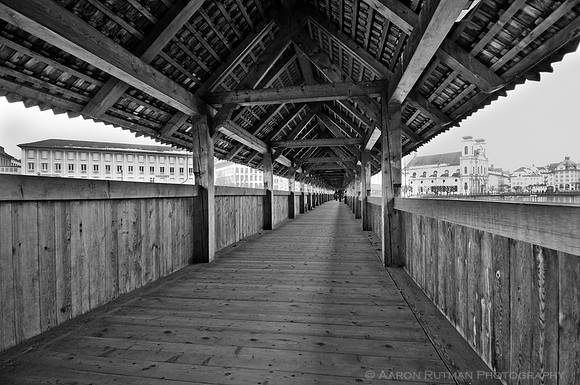 On the Kapellbrücke, Luzern
