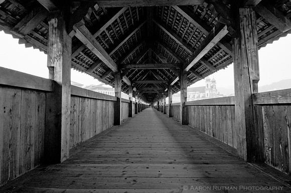 On the Kapellbrücke, Luzern