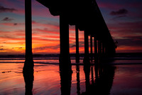 Scripps Pier fire