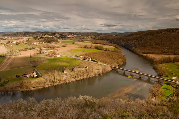 La Dordogne from le Château de Castelnaud
