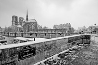 Pont de l'Archeveche, Paris