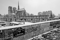Pont de l'Archeveche, Paris