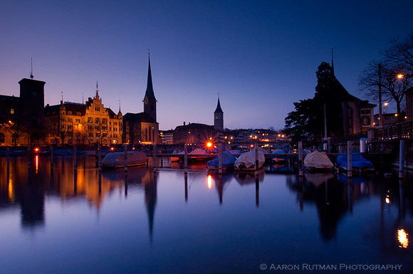 Zurich dusk