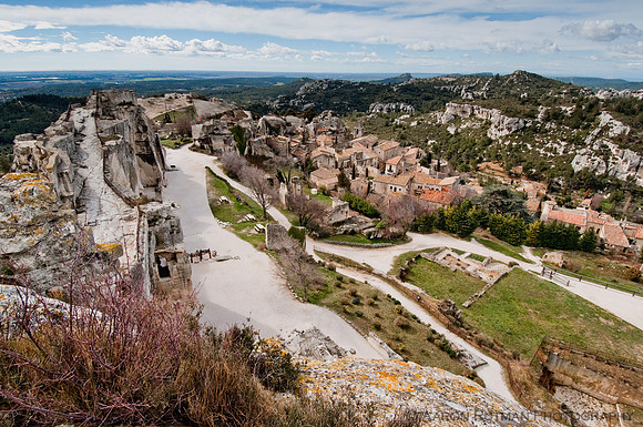 Les baux de Provence, france