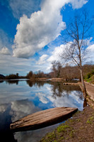 La Dordogne river