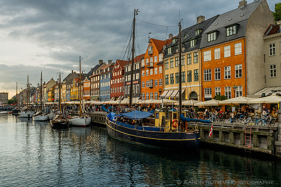 Nyhavn sundown, Copenhagen