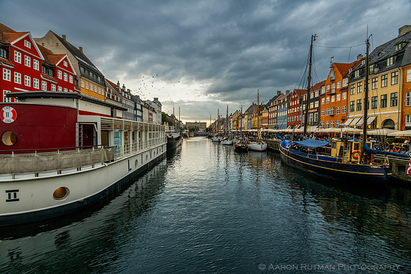 Nyhavn sundown, Copenhagen