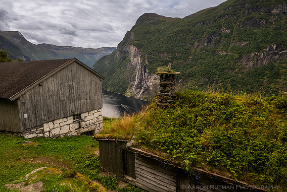 Skagefla, Geiranger fjorden