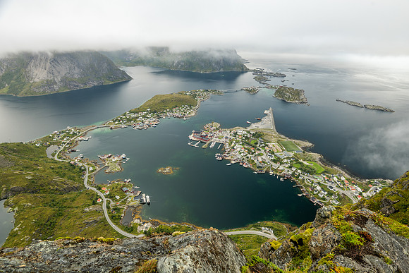 Reinefjorden from Reinebringen