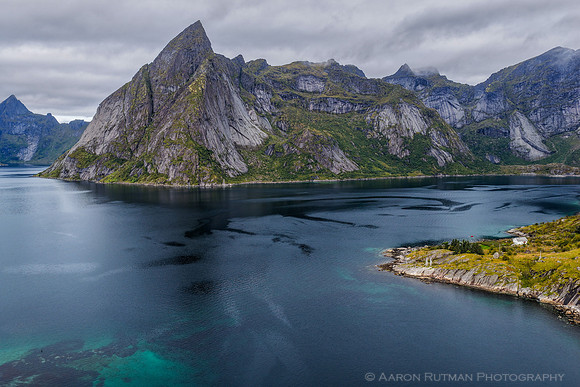 Olstinden and Reinefjorden