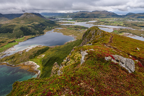 Offersoykammen Hike, Lofoten Islands