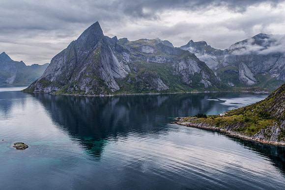 Olstinden and the Reinefjord