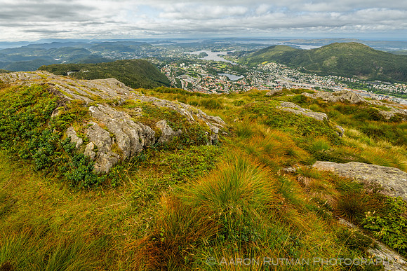 Bergen from Mt Ulriken