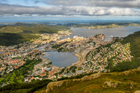 Bergen from Mt Ulriken