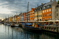 Nyhavn sundown, Copenhagen