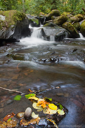 Multnomah Falls upstream