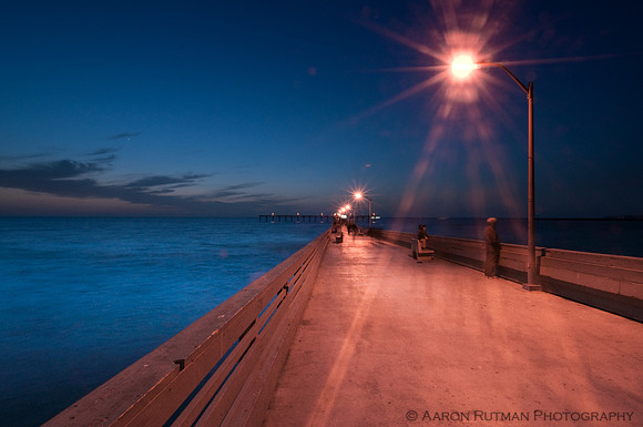 On the Ocean beach pier