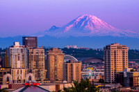 Mt. Ranier over Seattle