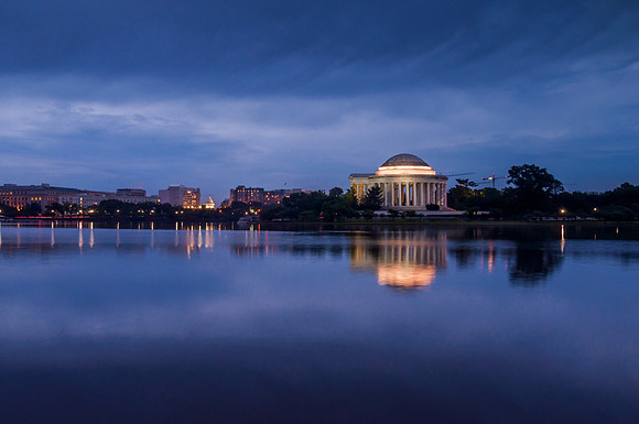 Jefferson Memorial, Potomac River Tidal Basin