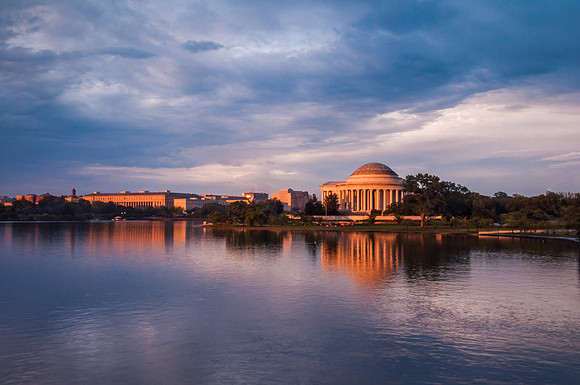 Jefferson Memorial, Potomac River Tidal Basin