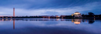 Washington and Jefferson Memorials, Potomac River Tidal Basin