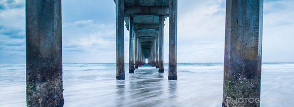 Under Scripps Pier Landscape  (#1)